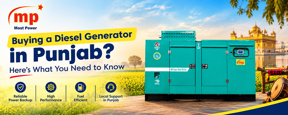 Buying a Diesel Generator in Punjab? Here’s What You Need to Know